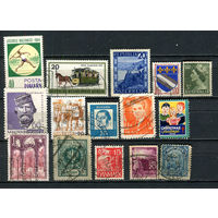 Марки разных стран (4) - 15 марок. Гашеные и MNH.  (Лот 4EM)-T7P1