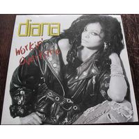 DIANA ROSS "Workin` Overtime" LP, 1989