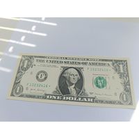 1 доллар США, серия замещения F 102 32 416 *