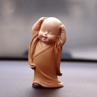 Буддийский монах статуэтка, маленькая фигурка монаха, статуэтка Будды, скульптура Монка.