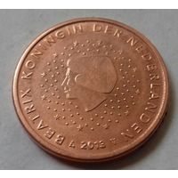 1 евроцент, Нидерланды 2013 г., AU