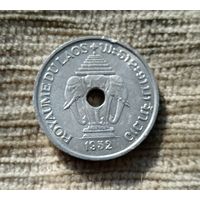 Werty71 Лаос 20 сантимов 1952 Слон центов