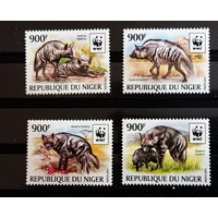 НИГЕР 2015  Дикая Фауна  ОХРАНА ПРИРОДЫ WWF MNH