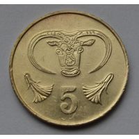 Кипр 5 центов, 1983 г.