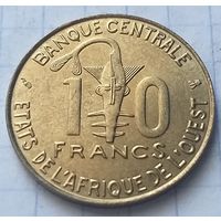 Западная Африка (BCEAO) 10 франков, 1995      ( 2-2-2 )