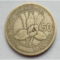 Гватемала 50 сентаво 2001 г.