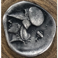 Греция КОРИНФИЯ, Коринф. Около 375-300 гг. до н.э. Статер AR (19,3 мм, 6,21 г).