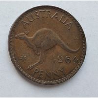 Австралия 1 пенни, 1964 Без точки 3-13-26