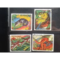 Панама 1967 Животные в живописи
