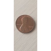 США 1 цент 1981г.б/ б