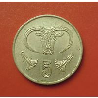Кипр, 5 центов 1993