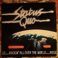 STATUS QUO - 1977 - ROCKIN ALL OVER THE WORLD (UK) LP