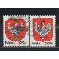 Польша 3-я Респ 1992 История герба Белый Орел #3274-5
