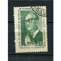 Бразилия - 1958 - Визит президент Гондураса Рамона Вильеда Моралеса - [Mi. 934X] - полная серия - 1 марка. Гашеная.  (Лот 65CA)
