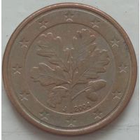1 евроцент 2004 J Германия. Возможен обмен