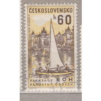 Флот Яхты лодки Парусники Чехословакия 1962 год  лот 1033