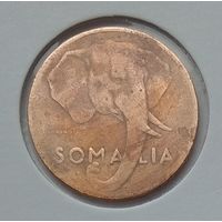 Сомали Итальянское 5 чентезимо 1950 г. В холдере