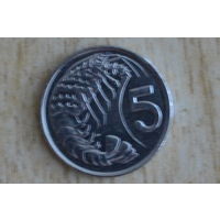 Каймановы острова 5 центов 1999