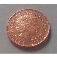 1 пенни, Великобритания 2003 г.
