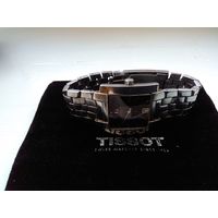 Швейцарские часы Tissot Оригинал. Литой браслет. Документы и чехол.