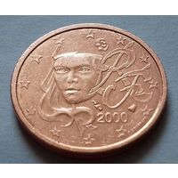 2 евроцента, Франция 2000 г.
