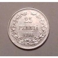 25 пенни 1916 г., S  серебро