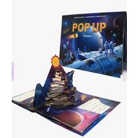 Космос: книжка-панорама. Книга 3Д для детей с объемными картинками