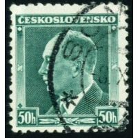 Президент Эдуард Бенеш Чехословакия 1937 год серия из 1 марки