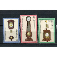Люксембург - 1997 - Часы - [Mi. 1426-1428] - полная серия - 3 марки. MNH.  (Лот 152BZ)
