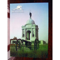 C005-3007 Открытка Gettysburg National Military Park Pennsylvania США 2000 Подписана