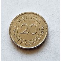 Маврикий 20 центов, 2016