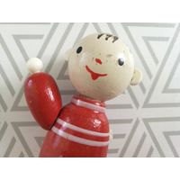 Деревянная кукла ( мальчик, голыш, человечек, игрушка ) СССР