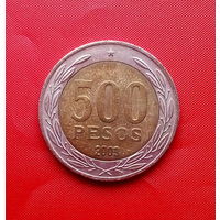 90-06 Чили, 500 песо 2003 г.