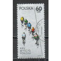 XXV велогонка Мира Польша 1972 год серия из 1 марки