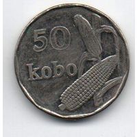 ФЕДЕРАТИВНАЯ РЕСПУБЛИКА НИГЕРИЯ  50 КОБО 2006. КУКУРУЗА