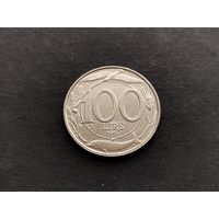 Италия 100 лир 1993