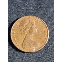 Австралия 2 цента 1976