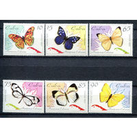 Куба - 1995г. - Бабочки - полная серия, MNH [Mi 3823-3828] - 6 марок
