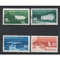 Курорты Болгария 1958 год серия из 4-х марок
