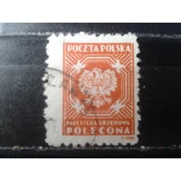 Польша 1945, Доплатная марка, герб