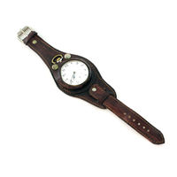 Часы карманные с наручным браслетом в стиле Стимпанк. Серебро 800 пробы. На ходу.
