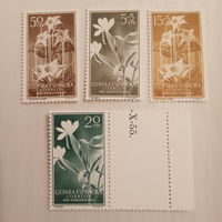Гвинея 1955. Флора. Цветы