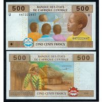 Камерун 500 франков 2002 год, UNC