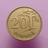 Финляндия 20 пенни 1972