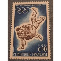 Франция 1964. Олимпиада Токио-1964. Борьба