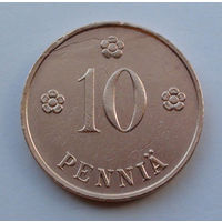 Финляндия 10 пенни. 1939