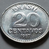 20 сентаво, Бразилия 1987 г.