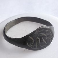 Старинный перстень с тамгой (4)