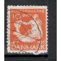Дания 1935 Известные люди | Литераторы (поэты и писатели)  | 100 летие выхода первой сказки Ганса Христиана Андерсена