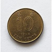 Гонконг 10 центов, 1994